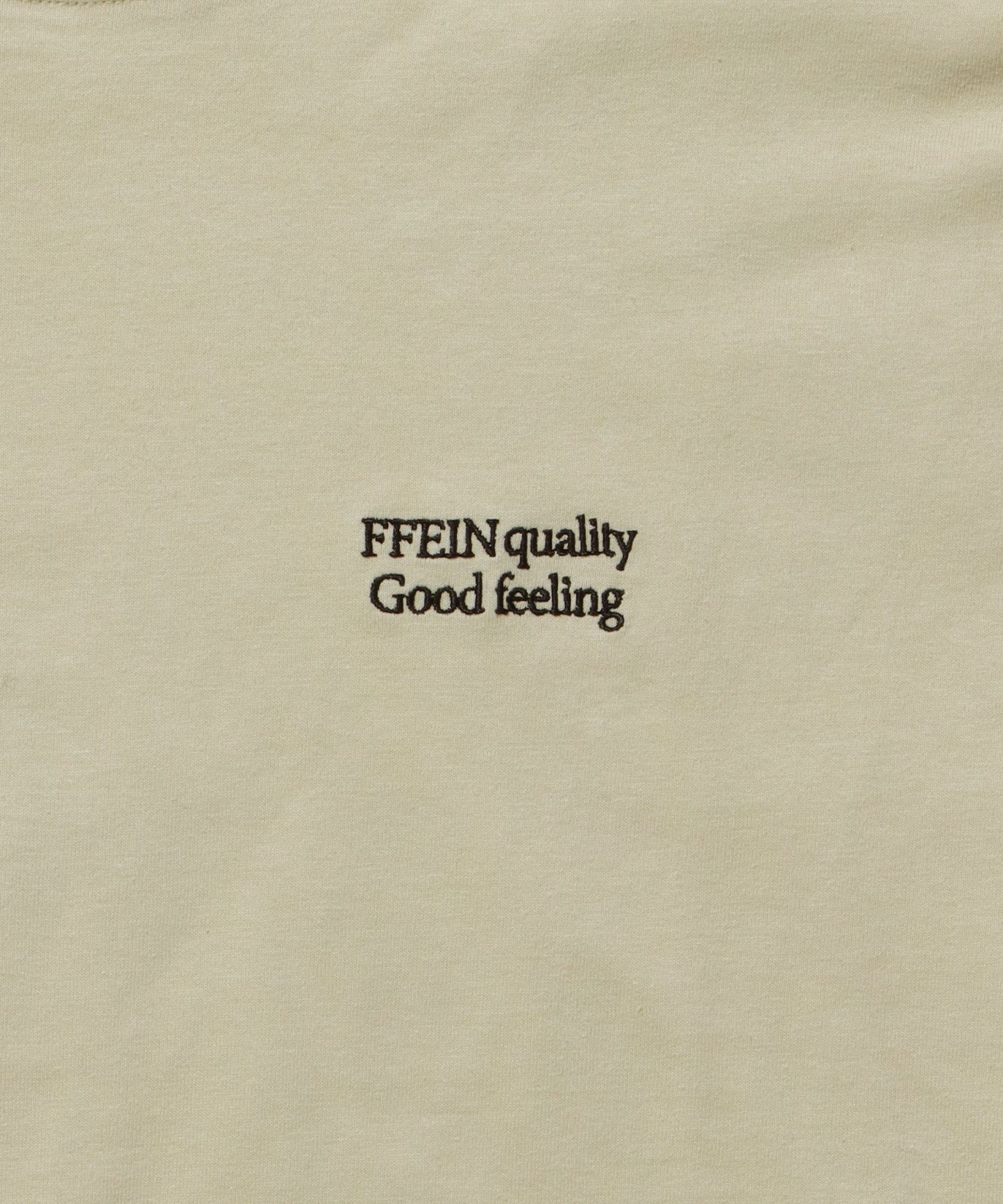 ワンポイント刺繍ショート丈Tシャツ / Tシャツ 短丈 クルーネック 半袖 刺繍 ワンポイントレモン イエロー