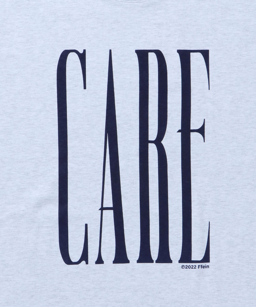 英字デザインショート丈Tシャツ / Tシャツ 短丈 クルーネック 半袖 ショート丈 アッシュグレー