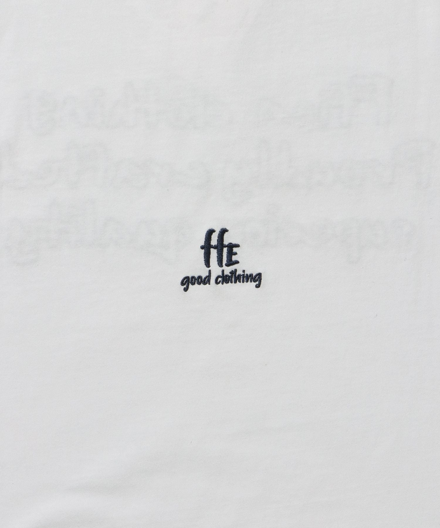 手書きロゴショート丈Tシャツ / Tシャツ クルーネック 半袖 プリント 手書きロゴ【短丈】 柄80