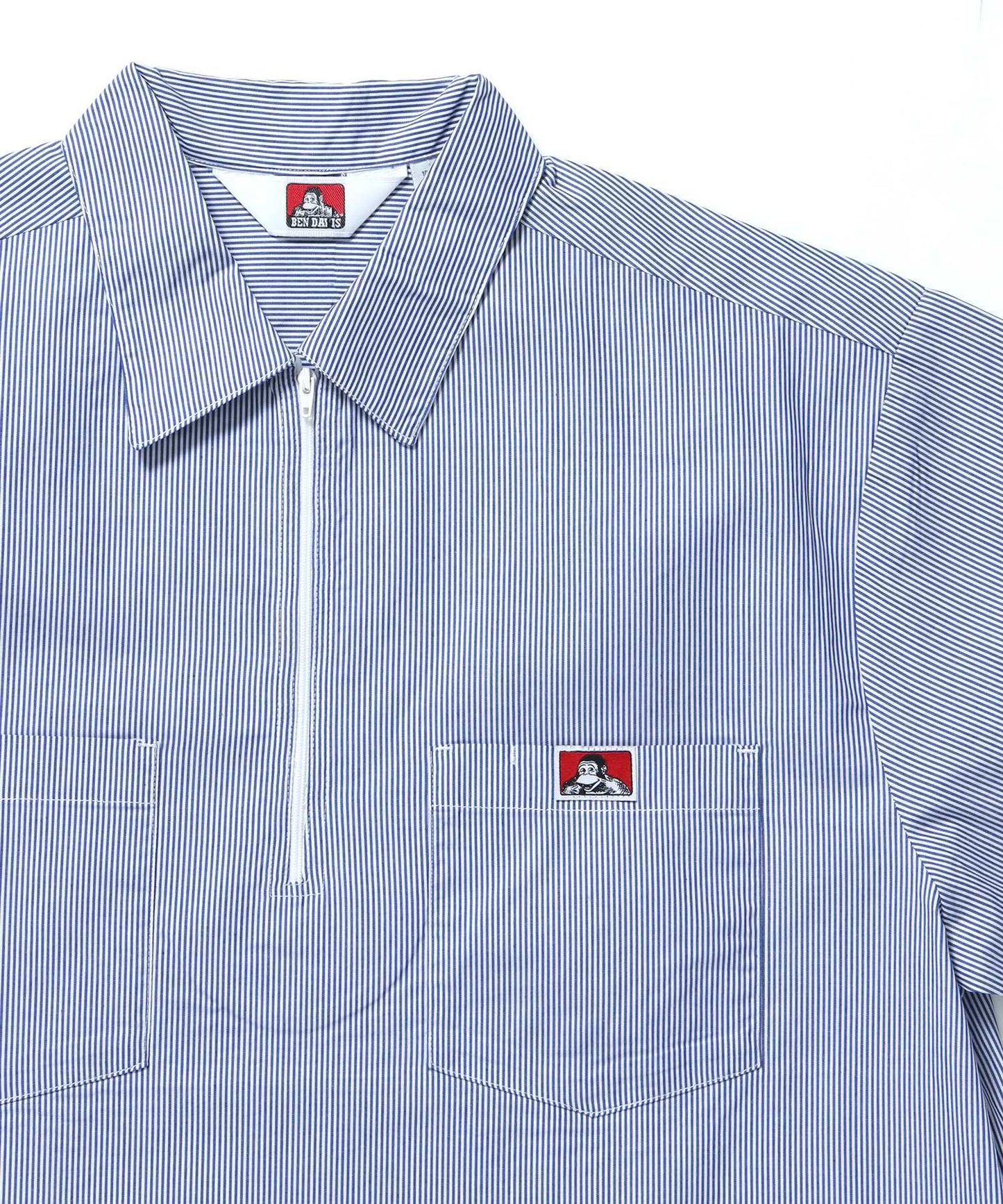 1/2 ZIP S/S SHIRT / シャツ レギュラー ワンポイント シンプル ハーフジップ その他1