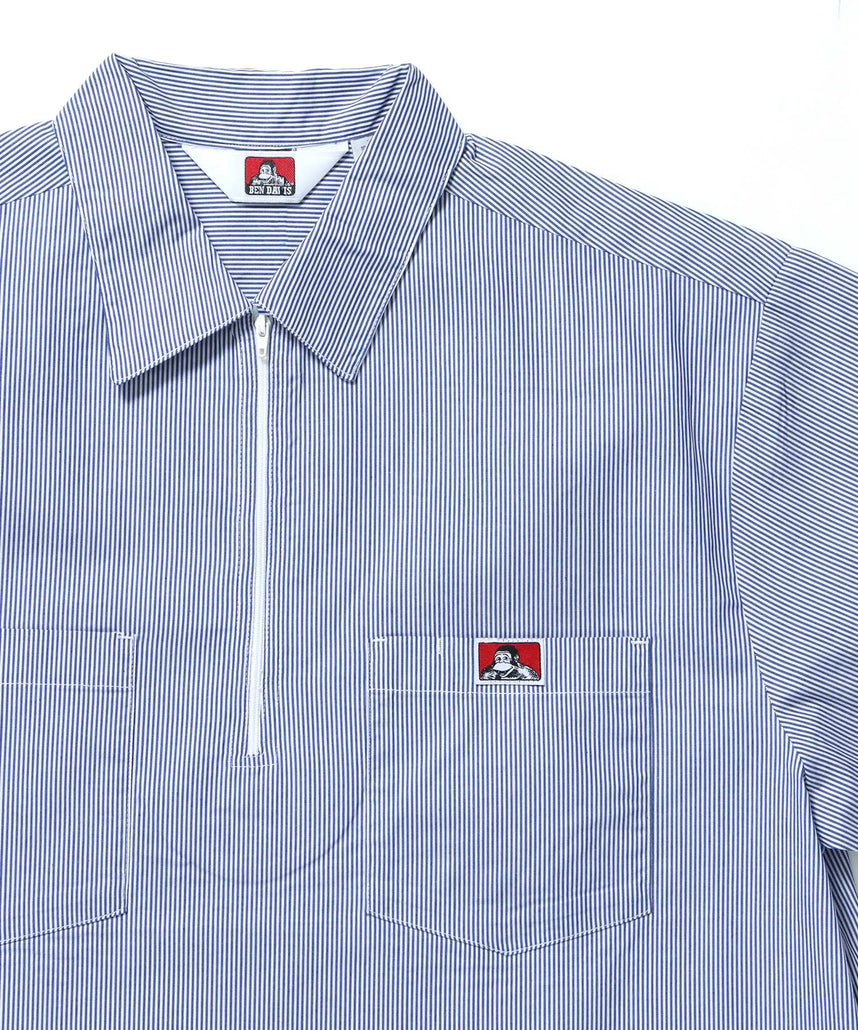 1/2 ZIP S/S SHIRT / シャツ レギュラー ワンポイント シンプル ハーフジップ その他1