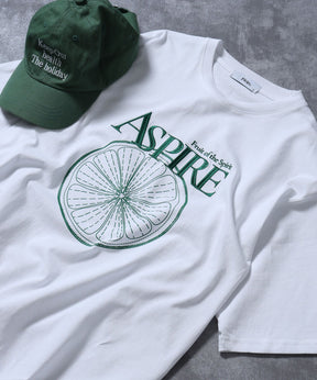 刺繍ロゴフルーツTシャツ / オレンジ Tシャツ クルーネック 半袖 その他1