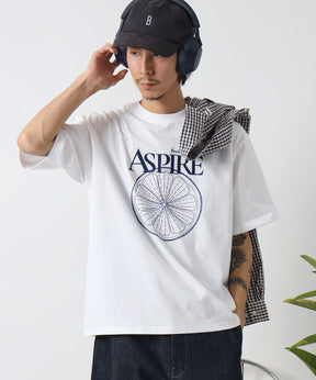 刺繍ロゴフルーツTシャツ / オレンジ Tシャツ クルーネック 半袖 その他2