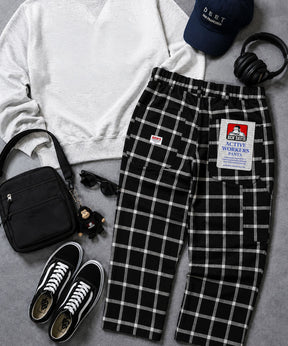 ACTIVEWORKPANTS Z5 / ベンズ アクティブワークパンツ テーパード シェフパンツ 柄82