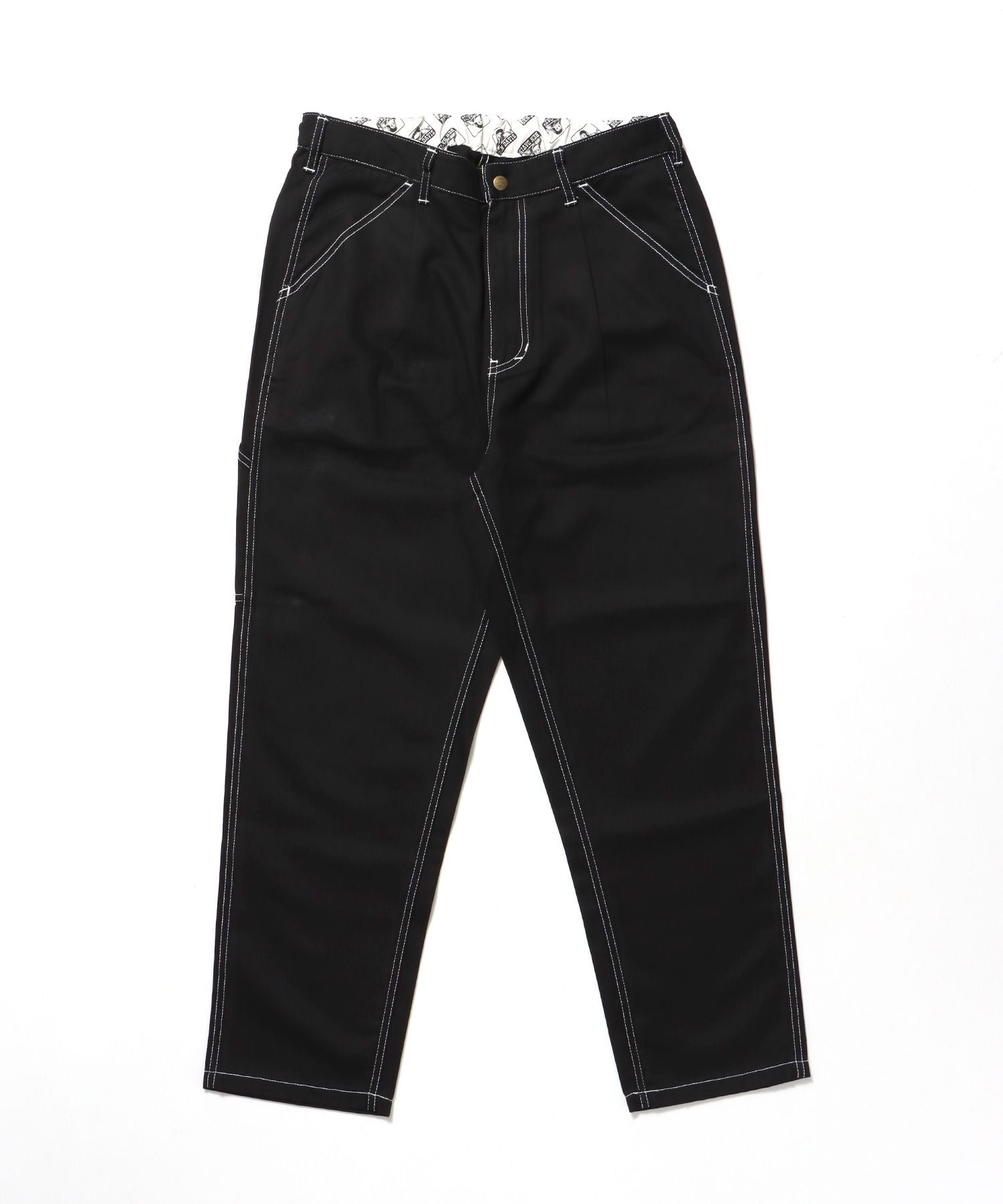 【BEN DAVIS(ベンデイビス)】ACTIVEWORKPANTS Z5 / ベンズ アクティブワークパンツ テーパード シェフパンツ ブラック