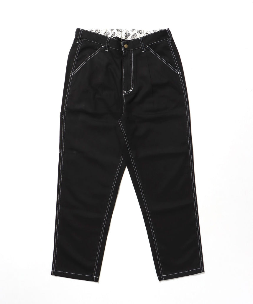 【BEN DAVIS(ベンデイビス)】ACTIVEWORKPANTS Z5 / ベンズ アクティブワークパンツ テーパード シェフパンツ ブラック