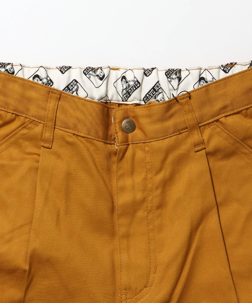 ACTIVEWORKPANTS Z5 / ベンズ アクティブワークパンツ テーパード シェフパンツ マスタード