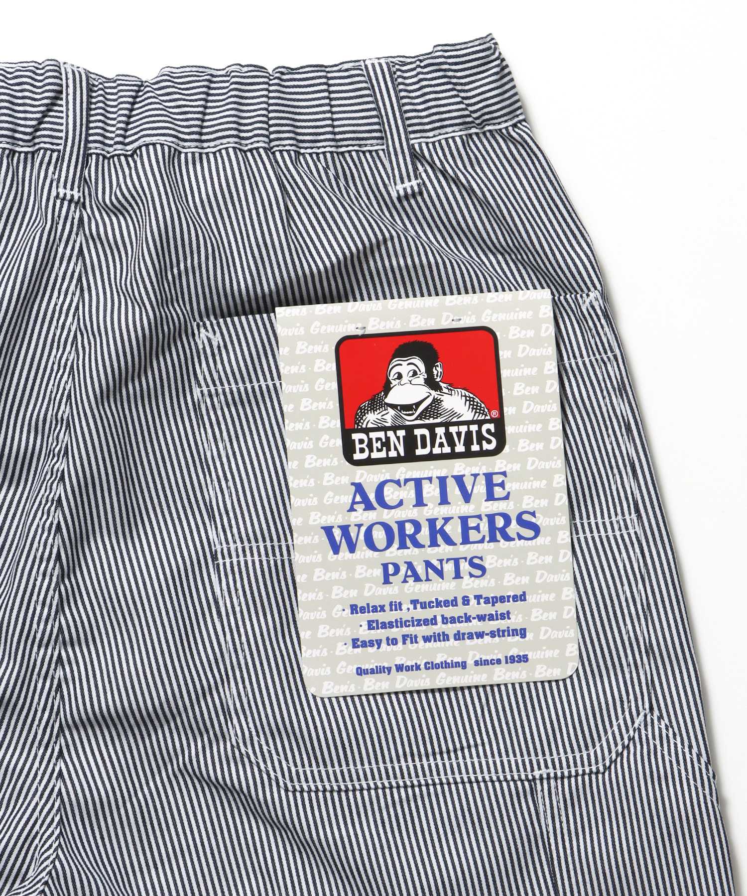 ACTIVEWORKPANTS Z5 / ベンズ アクティブワークパンツ テーパード シェフパンツ 柄80