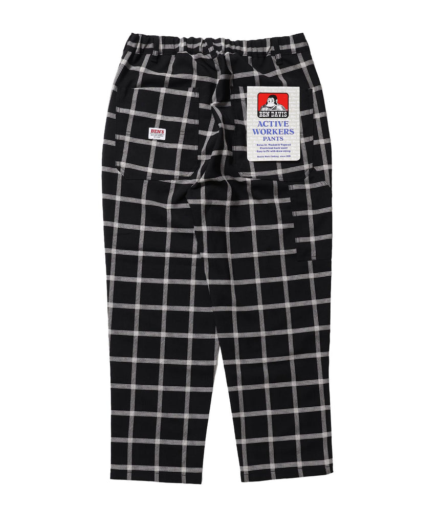【BEN DAVIS(ベンデイビス)】ACTIVEWORKPANTS Z5 / ベンズ アクティブワークパンツ テーパード シェフパンツ 柄82