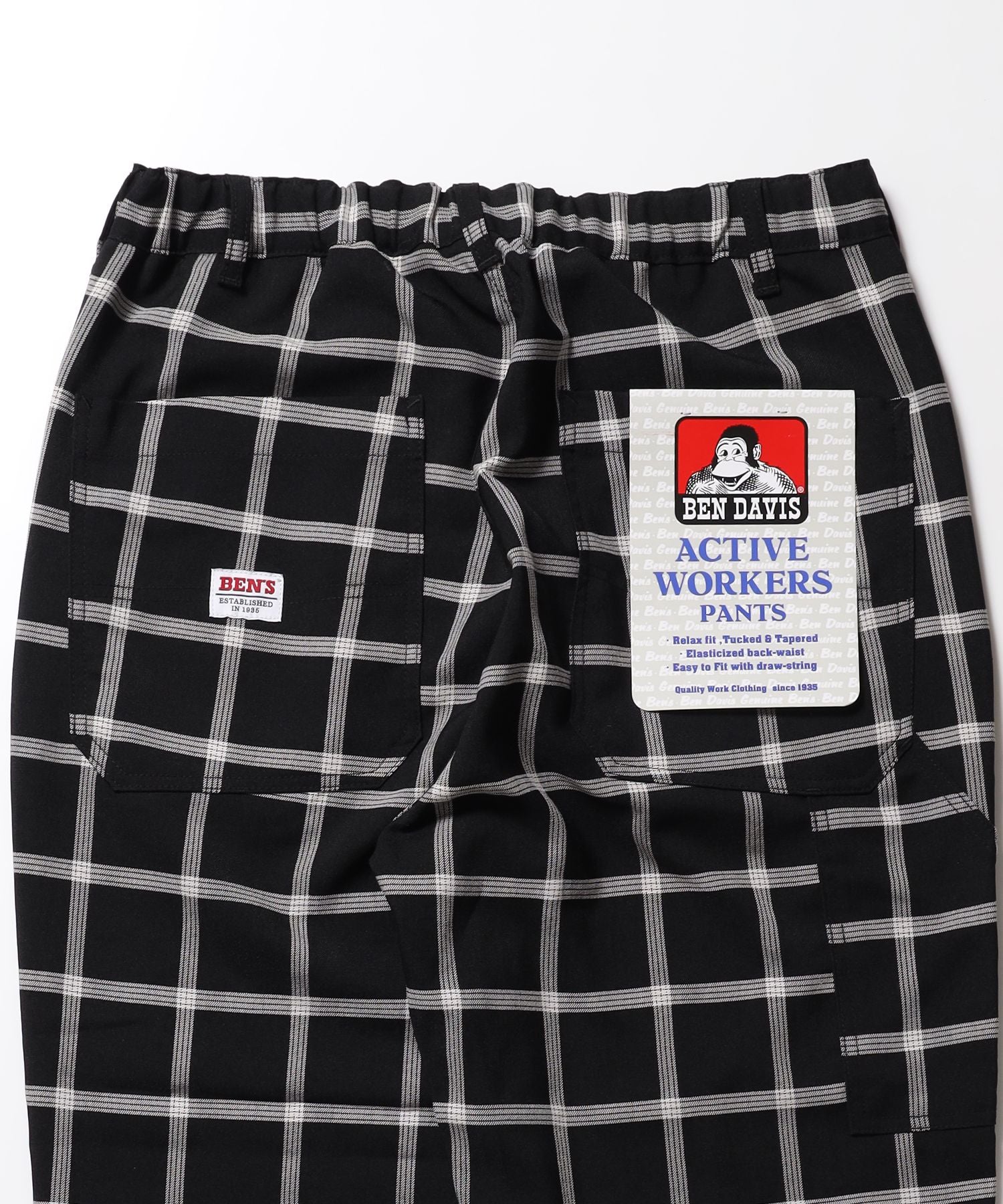 ACTIVEWORKPANTS Z5 / ベンズ アクティブワークパンツ テーパード シェフパンツ 柄82