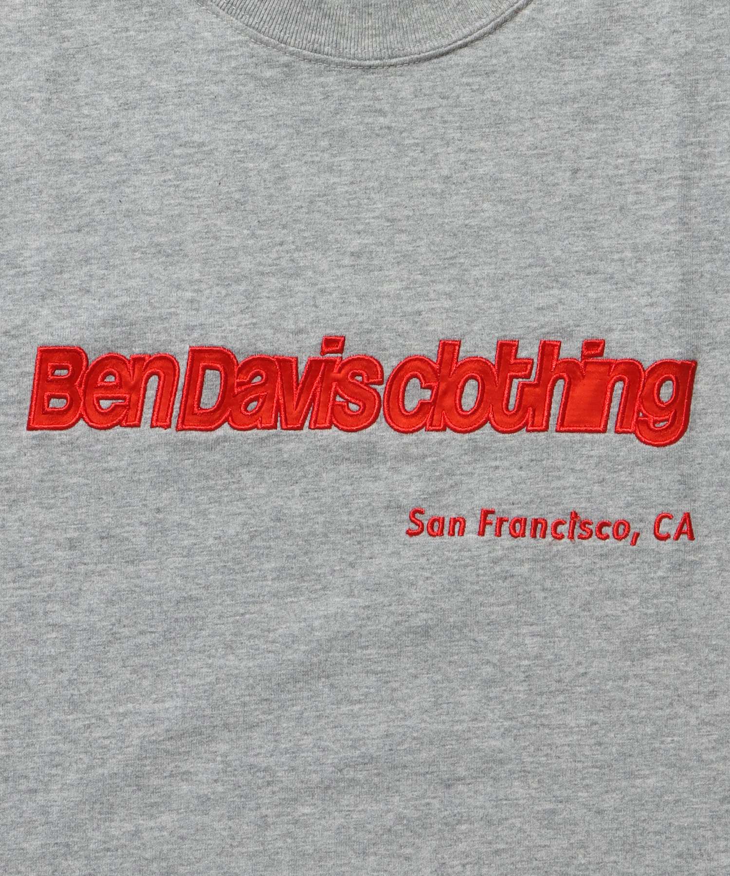 LETTERED CROPPED TEE NV / Tシャツ 短丈 クルーネック 半袖 グレー