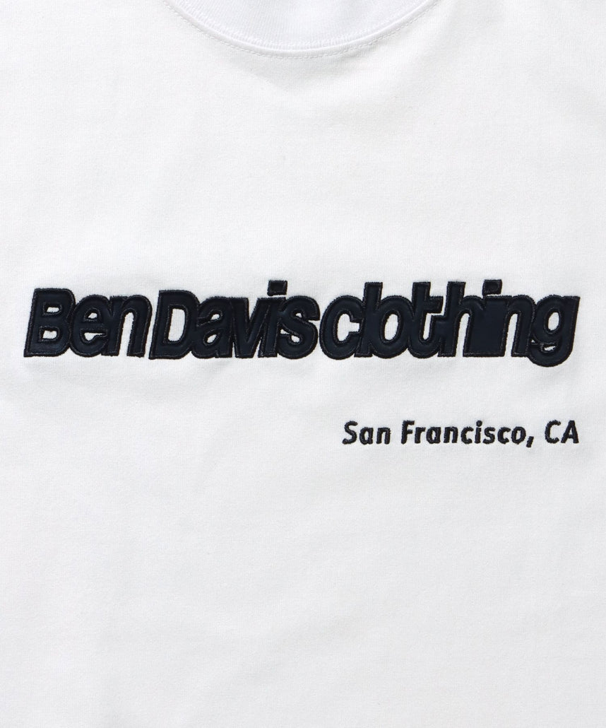 LETTERED CROPPED TEE NV / Tシャツ 短丈 クルーネック 半袖 ホワイト