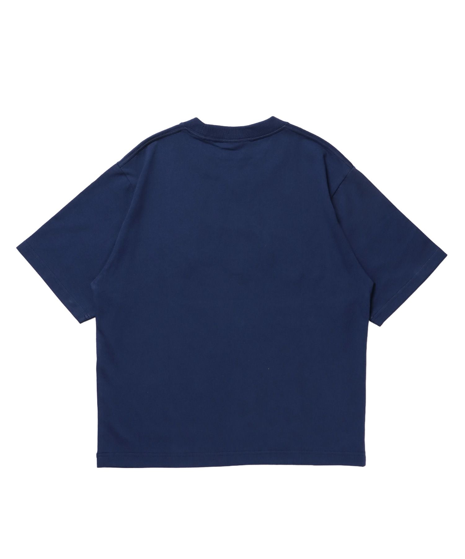 sqnz gingham applique tee / Tシャツ 半袖 クルーネック チェック ネイビー