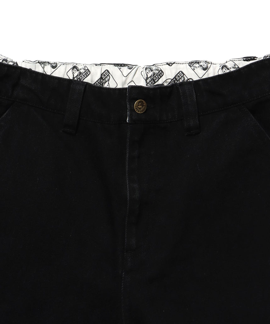 PAINTER'S PANTS / ペインターパンツ ポケット ワイドストレート ブラック