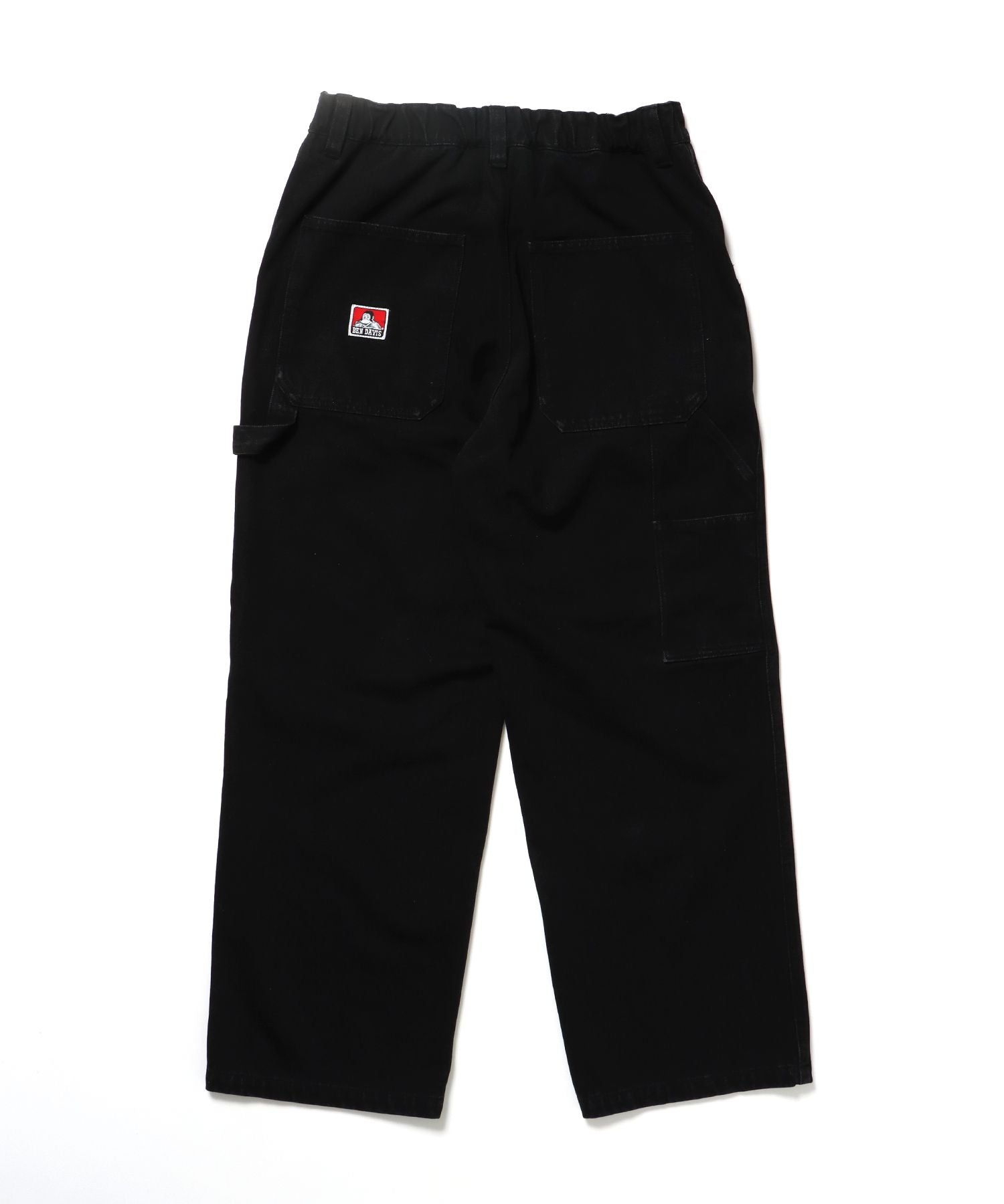 【BEN DAVIS(ベンデイビス)】PAINTER'S PANTS / ペインターパンツ ポケット ワイドストレート ブラック