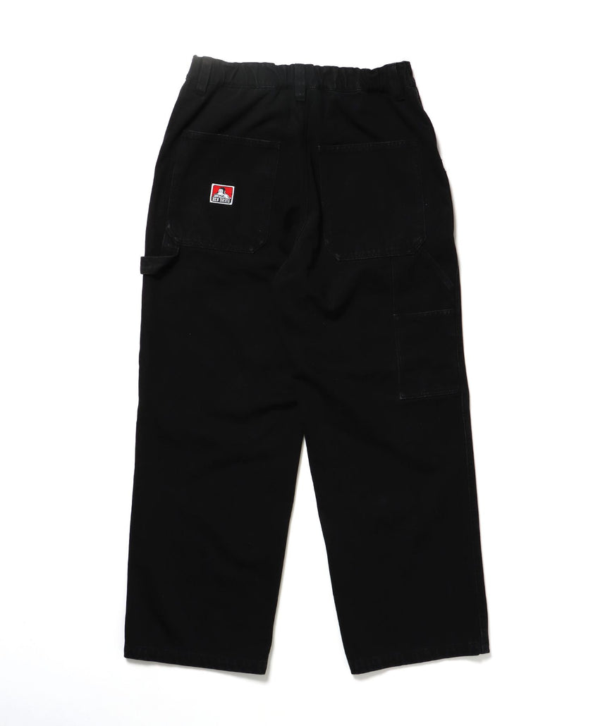 【BEN DAVIS(ベンデイビス)】PAINTER'S PANTS / ペインターパンツ ポケット ワイドストレート ブラック