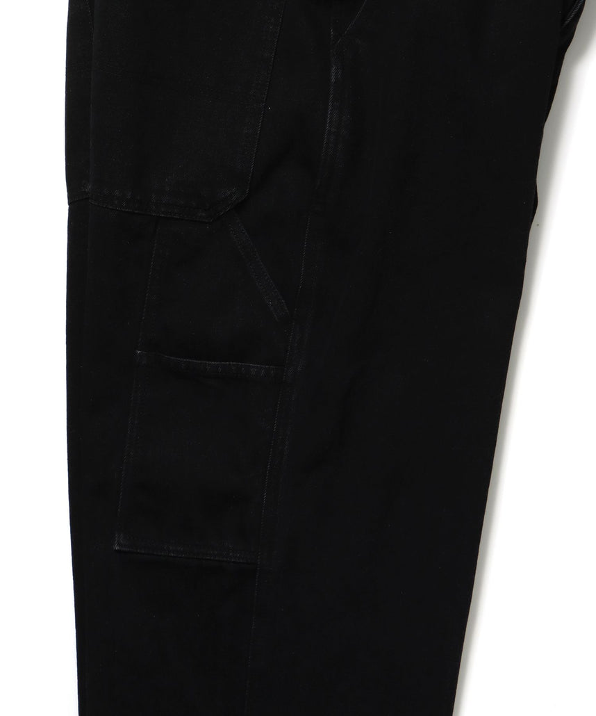PAINTER'S PANTS / ペインターパンツ ポケット ワイドストレート ブラック