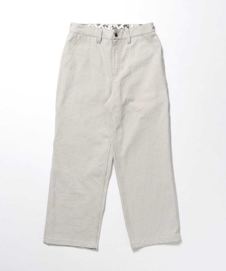 【BEN DAVIS(ベンデイビス)】PAINTER'S PANTS / ペインターパンツ ポケット ワイドストレート アイボリー