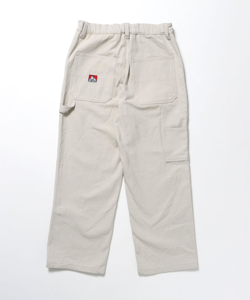 【BEN DAVIS(ベンデイビス)】PAINTER'S PANTS / ペインターパンツ ポケット ワイドストレート アイボリー