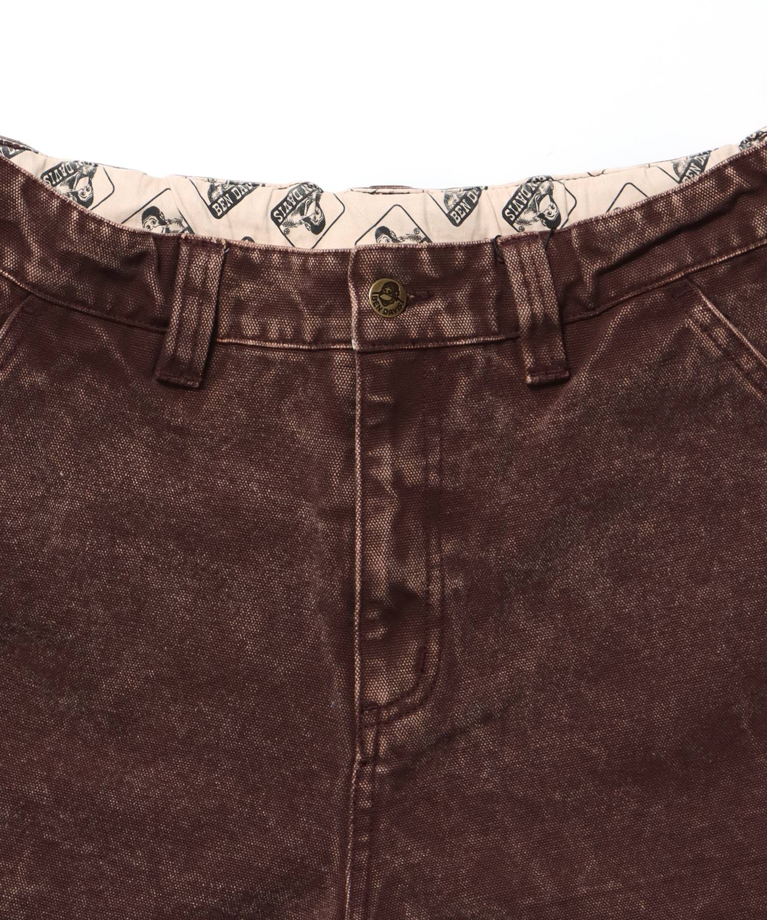 PAINTER'S PANTS / ペインターパンツ ポケット ワイドストレート ブラウン