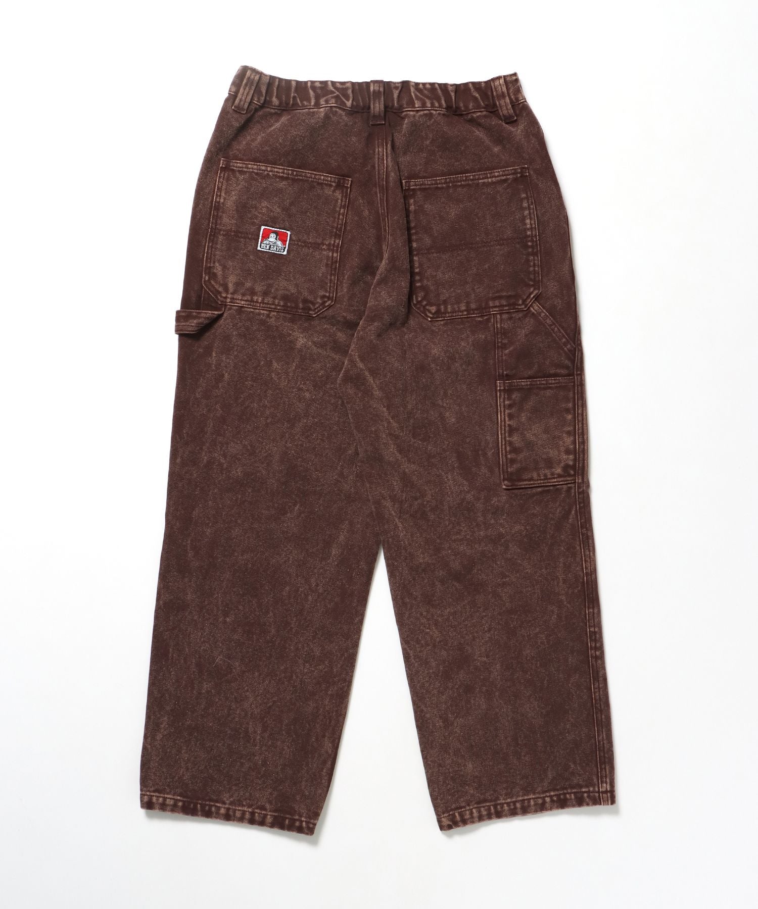 【BEN DAVIS(ベンデイビス)】PAINTER'S PANTS / ペインターパンツ ポケット ワイドストレート ブラウン