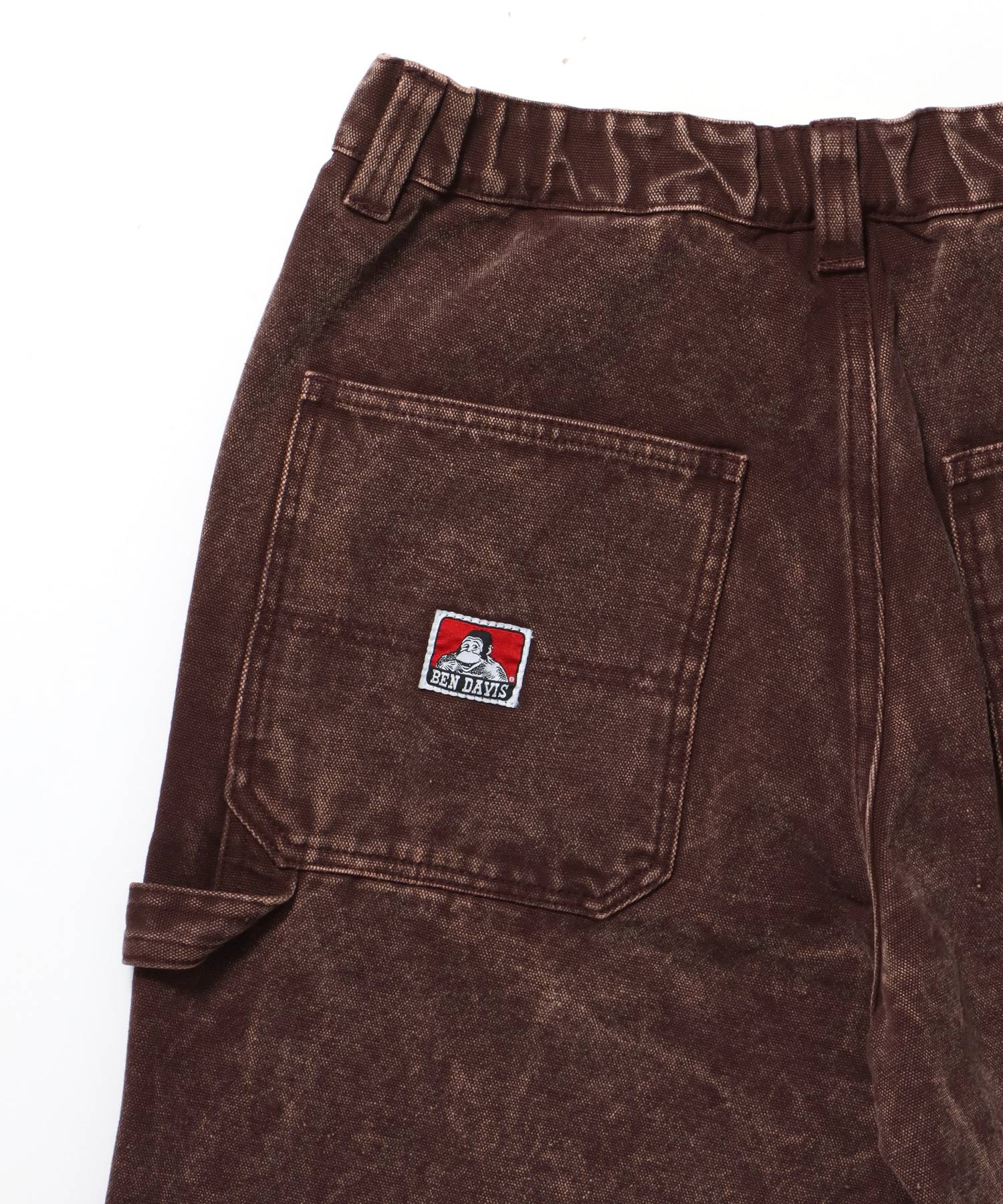 PAINTER'S PANTS / ペインターパンツ ポケット ワイドストレート ブラウン