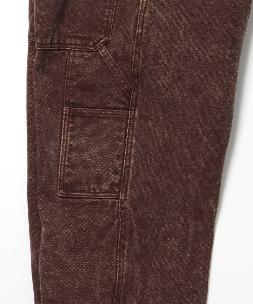 PAINTER'S PANTS / ペインターパンツ ポケット ワイドストレート ブラウン