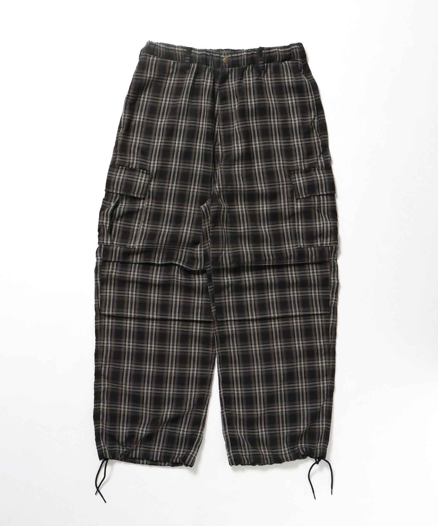 【BEN DAVIS(ベンデイビス)】SNOW WORKERS PANTS SP / ワークパンツ カーゴポケット ワイドストレート ゴムシャーリング 柄91