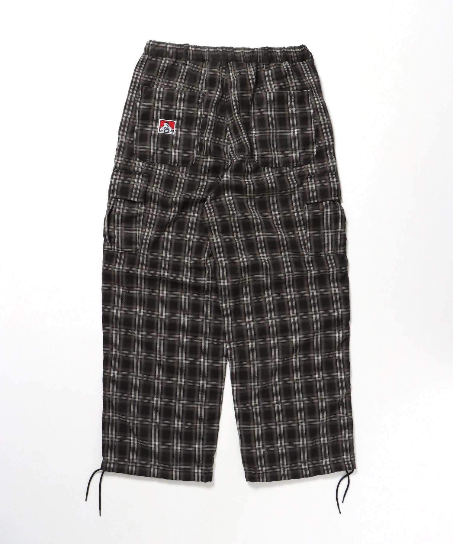 【BEN DAVIS(ベンデイビス)】SNOW WORKERS PANTS SP / ワークパンツ カーゴポケット ワイドストレート ゴムシャーリング 柄91
