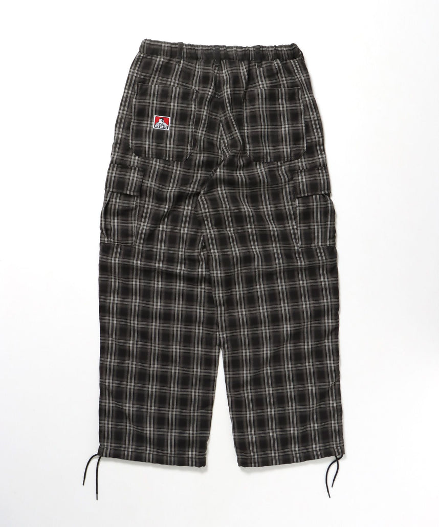 【BEN DAVIS(ベンデイビス)】SNOW WORKERS PANTS SP / ワークパンツ カーゴポケット ワイドストレート ゴムシャーリング 柄91