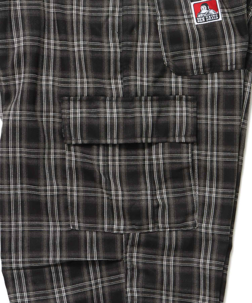 SNOW WORKERS PANTS SP / ワークパンツ カーゴポケット ワイドストレート ゴムシャーリング 柄91