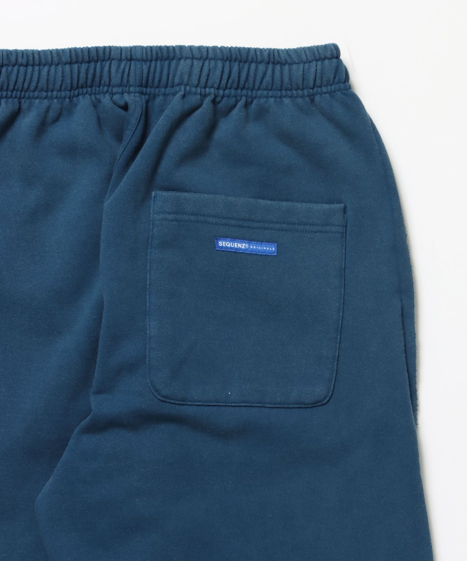 WASHED CURVE SWEAT PANTS / カーブ スウェットパンツ 加工 裏起毛 【セットアップ】 ブルー