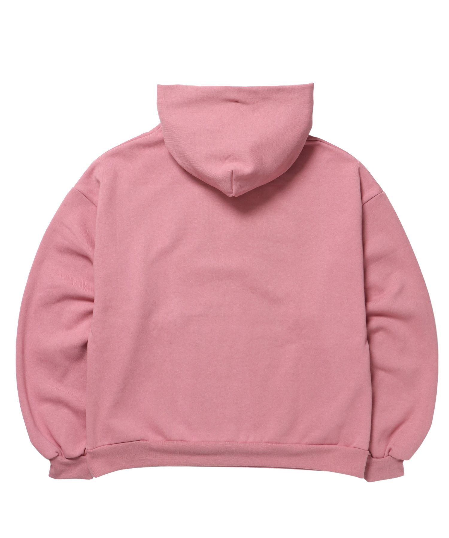 SO LOGO APPLIQUE STONE P/K / ワッペン ラインストーン パーカー スウェット 裏起毛 ピンク