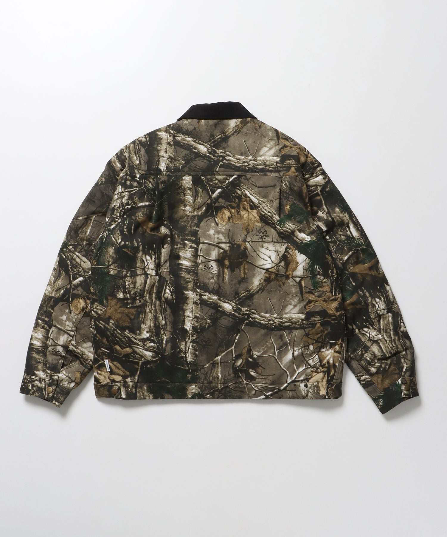 【BEN DAVIS(ベンデイビス)】ZIP FRONT TRUCKER JACKET / ジャケット ジップ 短丈 中綿 加工 柄80