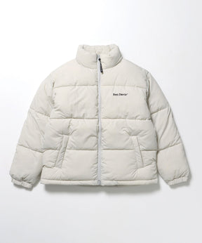 BD PUFFER JACKET / ジャケット 中綿 ダウン パファー ドローコード 刺繍 アイボリー