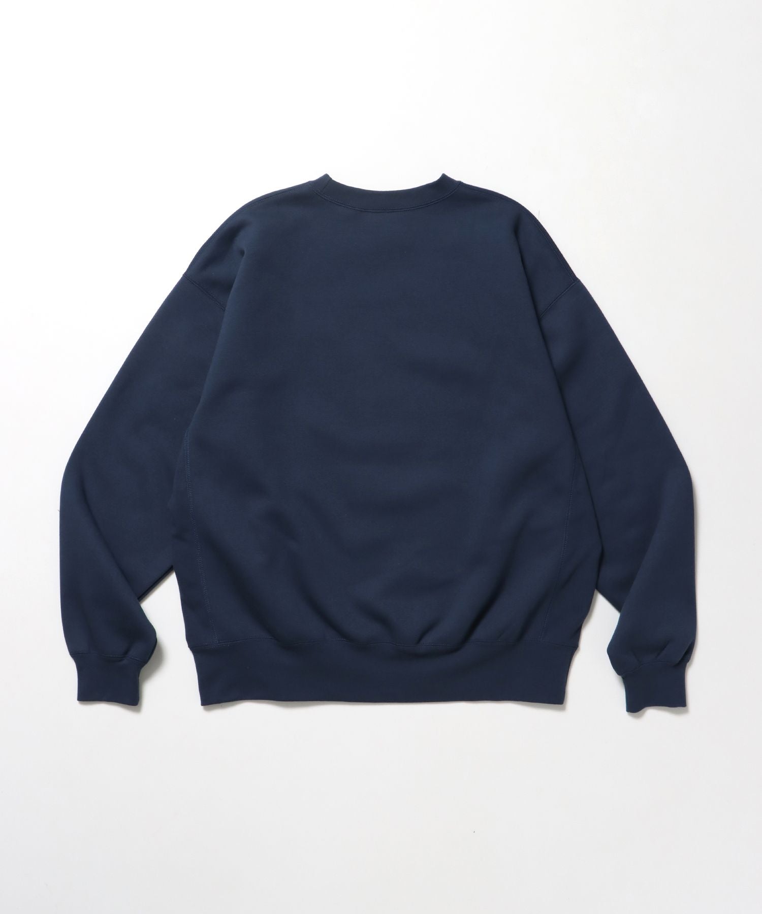 HEAVY SWEAT CREW / スウェット トレーナー 裏起毛 クルーネック ワンポイント刺繍 ブルーグレー