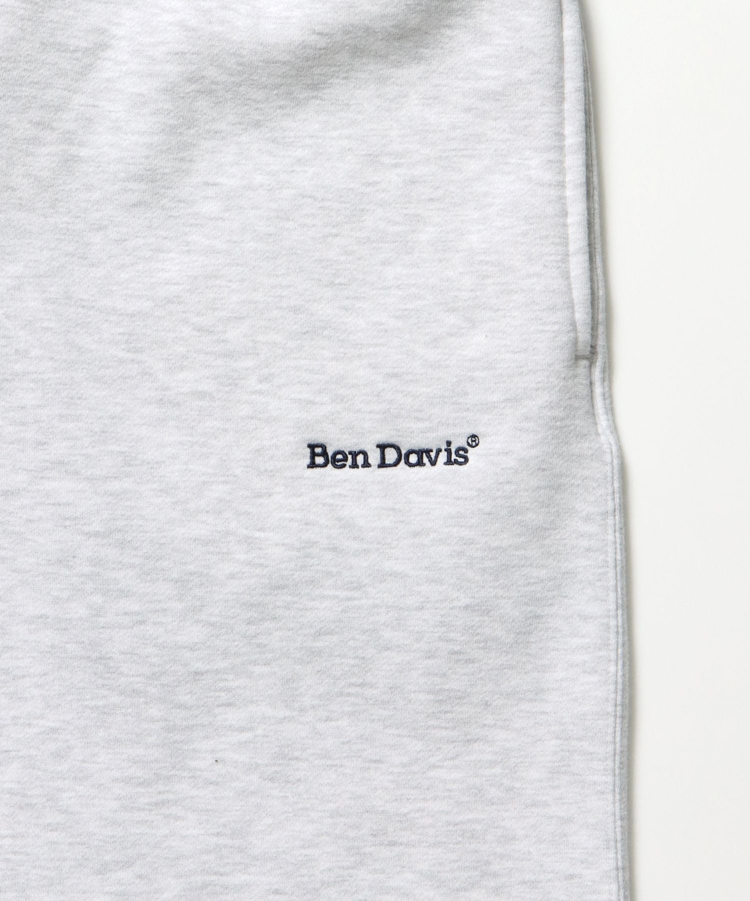 WIDE CURVE SWEAT PANTS / ワイド カーブパンツ スウェットパンツ 裏起毛 ドローコード 刺繍 アッシュグレー