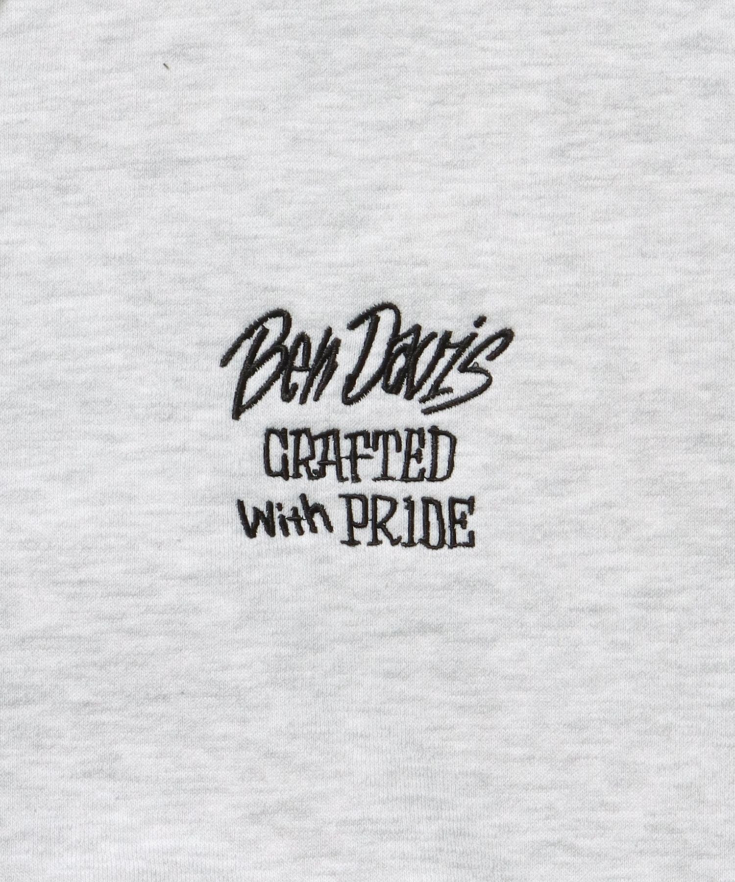 SELECTION ZIP HOODIE /パーカー ジップパーカー ダブルジップ 短丈 刺繍 プリント アッシュグレー