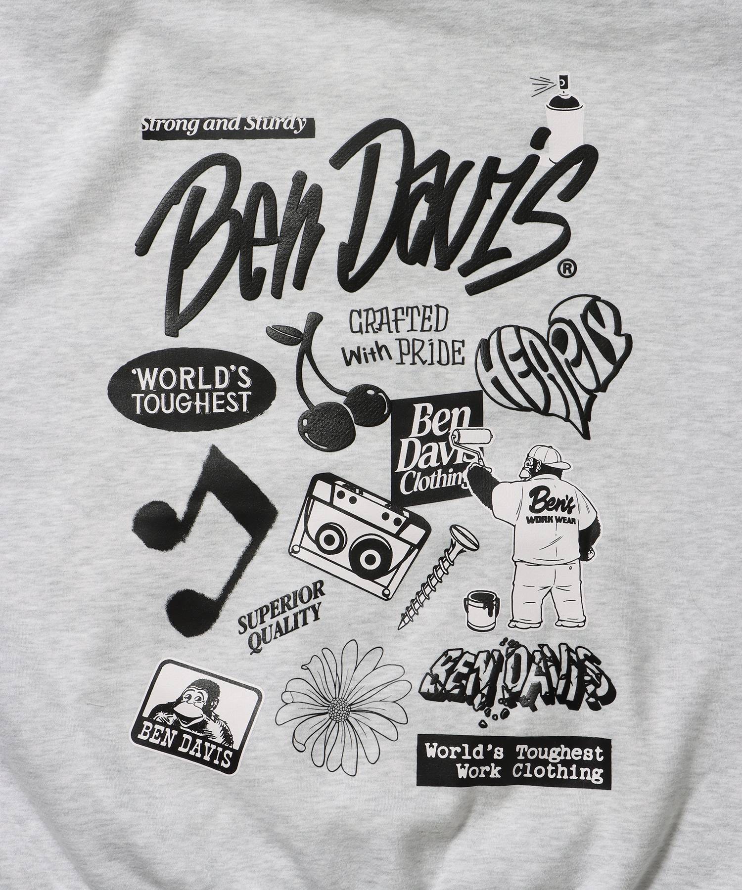 SELECTION ZIP HOODIE /パーカー ジップパーカー ダブルジップ 短丈 刺繍 プリント アッシュグレー