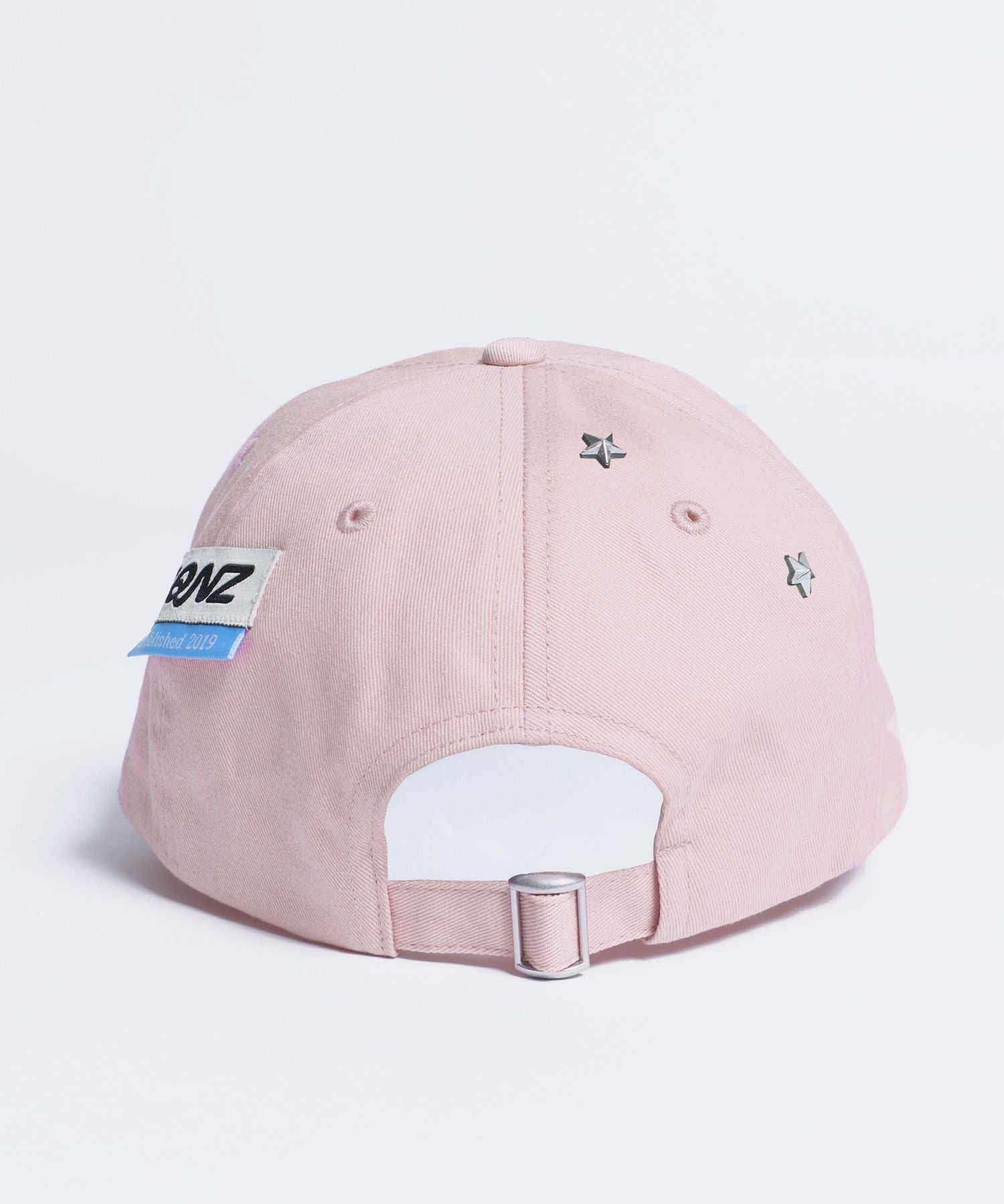 ※WEB限定 / ラインストーンロゴキャップ / sqnz studs cap ライトピンク