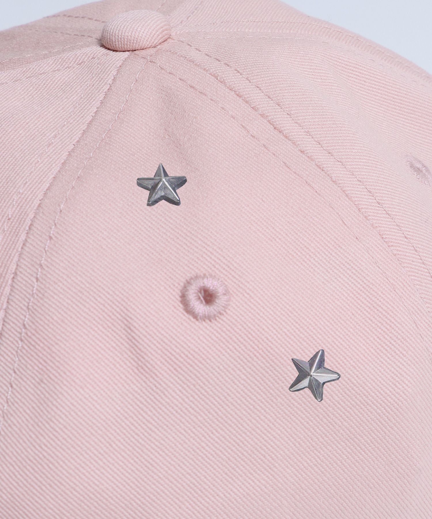 ※WEB限定 / ラインストーンロゴキャップ / sqnz studs cap ライトピンク