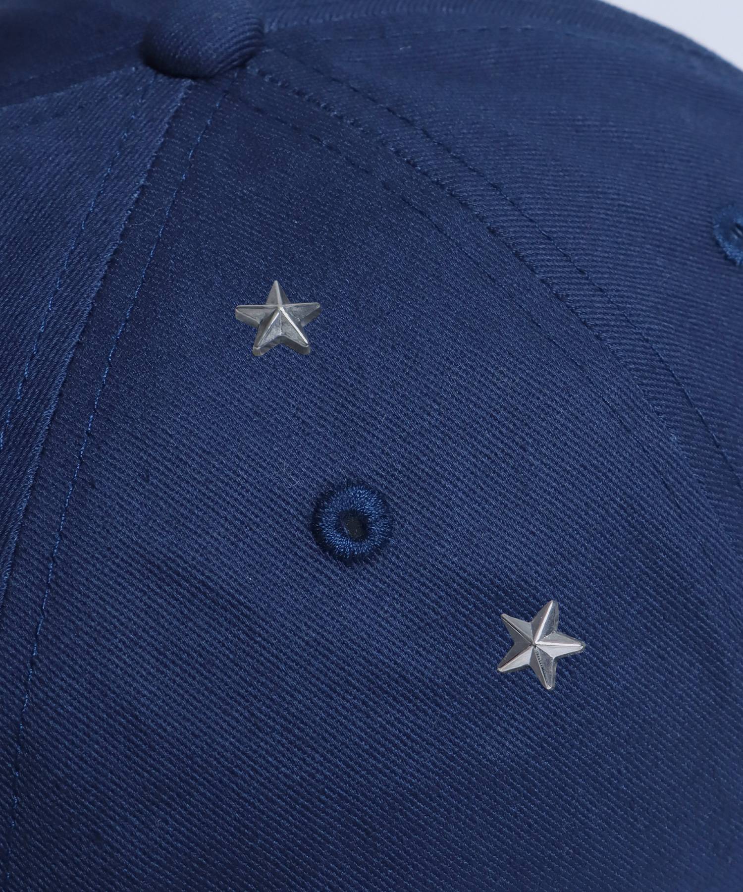 ※WEB限定 / ラインストーンロゴキャップ / sqnz studs cap ネイビー