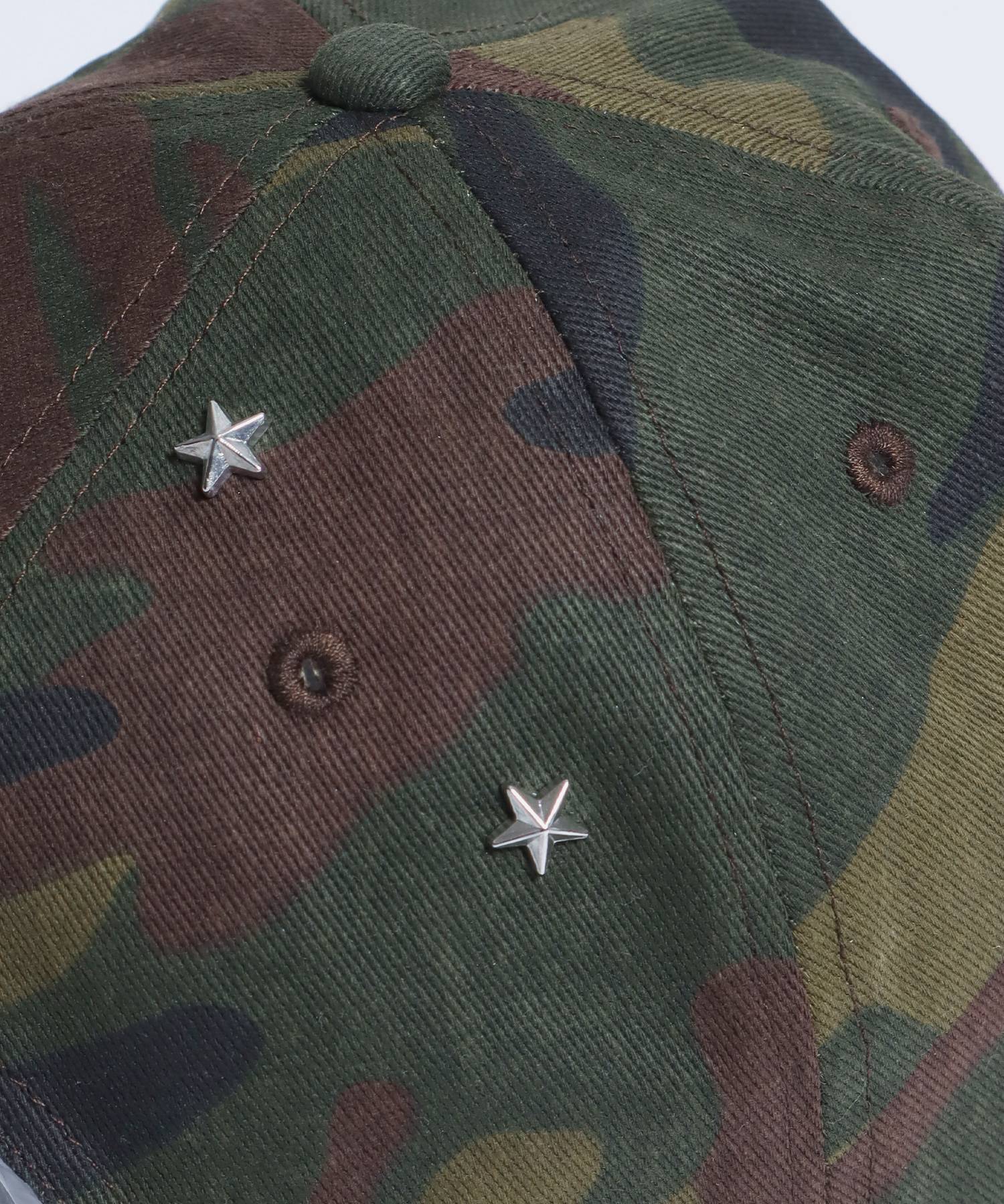 ※WEB限定 / ラインストーンロゴキャップ / sqnz studs cap 柄81