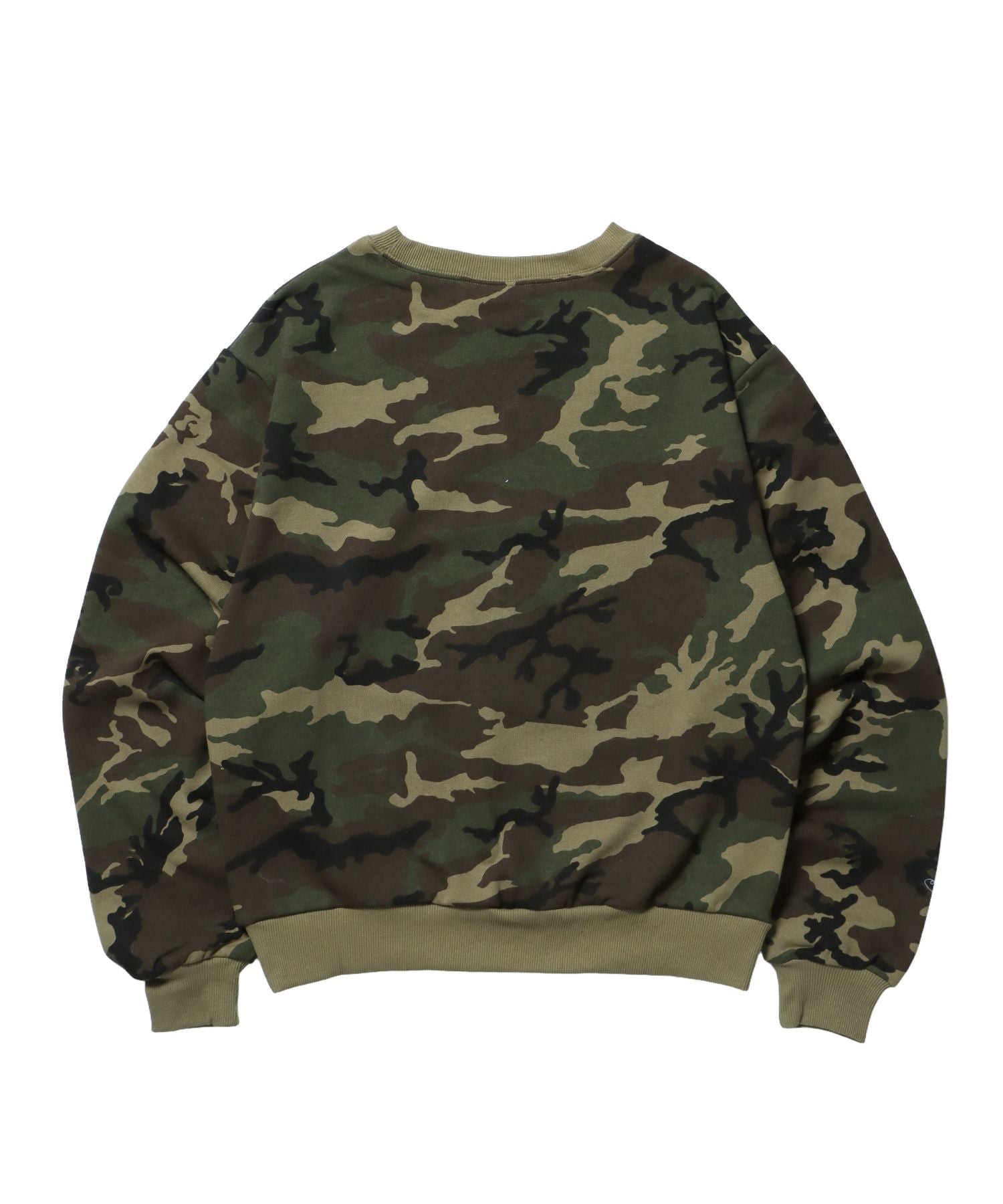 sqnz star studs logo sweat / ワンポイント プリント スウェット クルーネック 裏毛 柄80