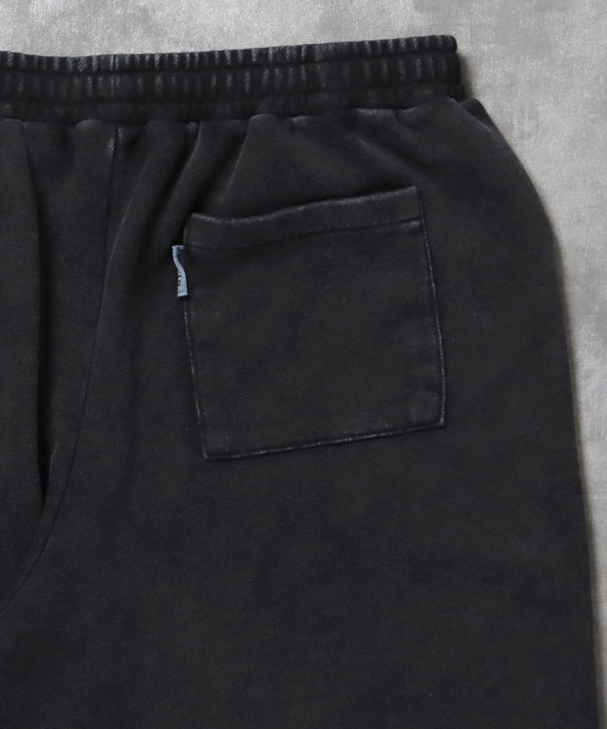 ダブルニーバギースウェットパンツ 12oz / ダブルニー スウェット 裏毛 パンツ リベット チャコール