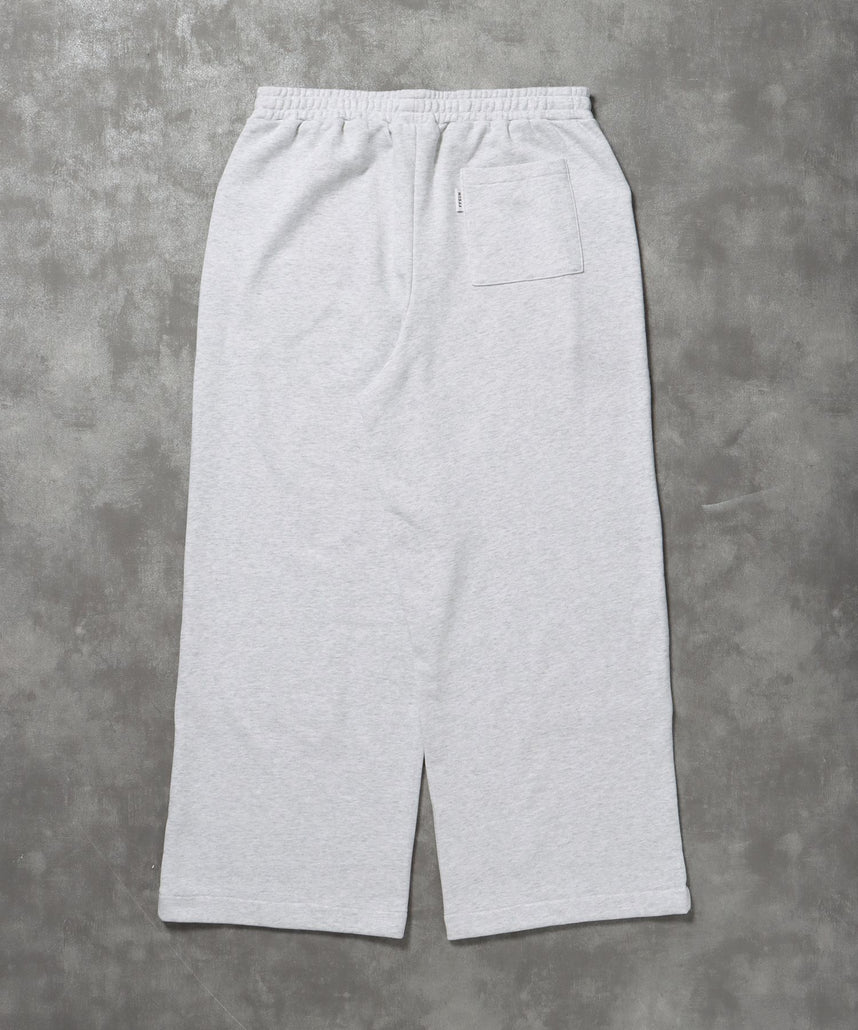 ダブルニーバギースウェットパンツ 12oz / ダブルニー スウェット 裏毛 パンツ リベット アッシュグレー