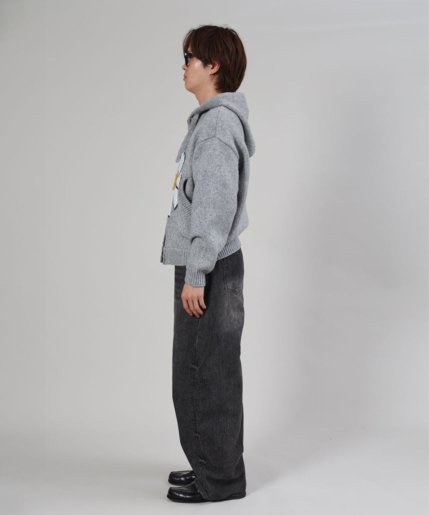 モデル:H178 Size:L:アッシュグレー