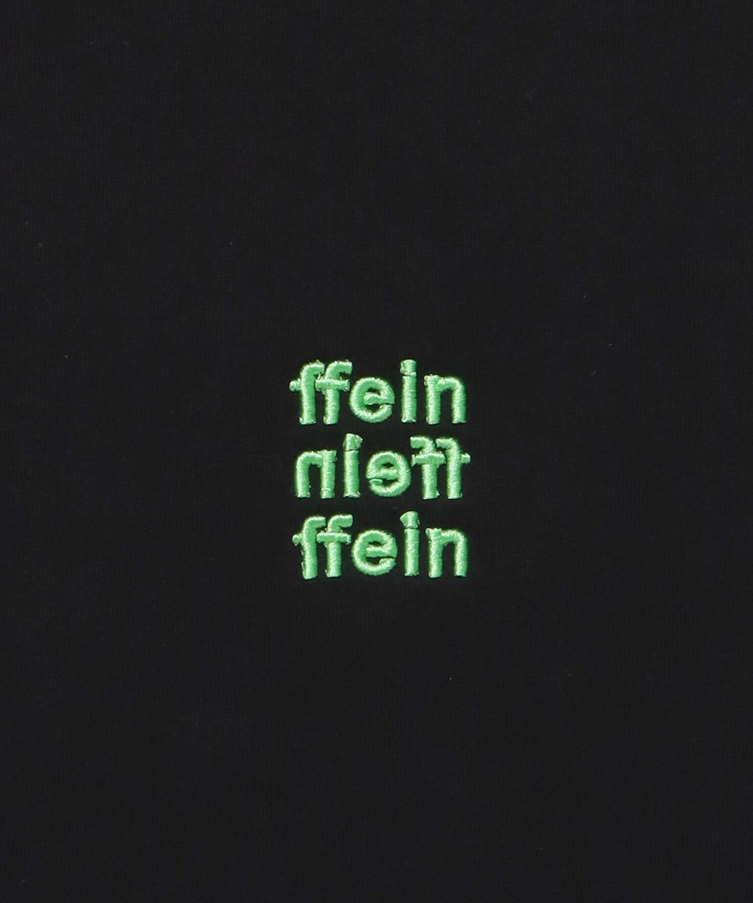 3段ワンポイントロゴスウェット / スウェット トレーナー ワンポイントロゴ 裏起毛 ユニセックス ブラック