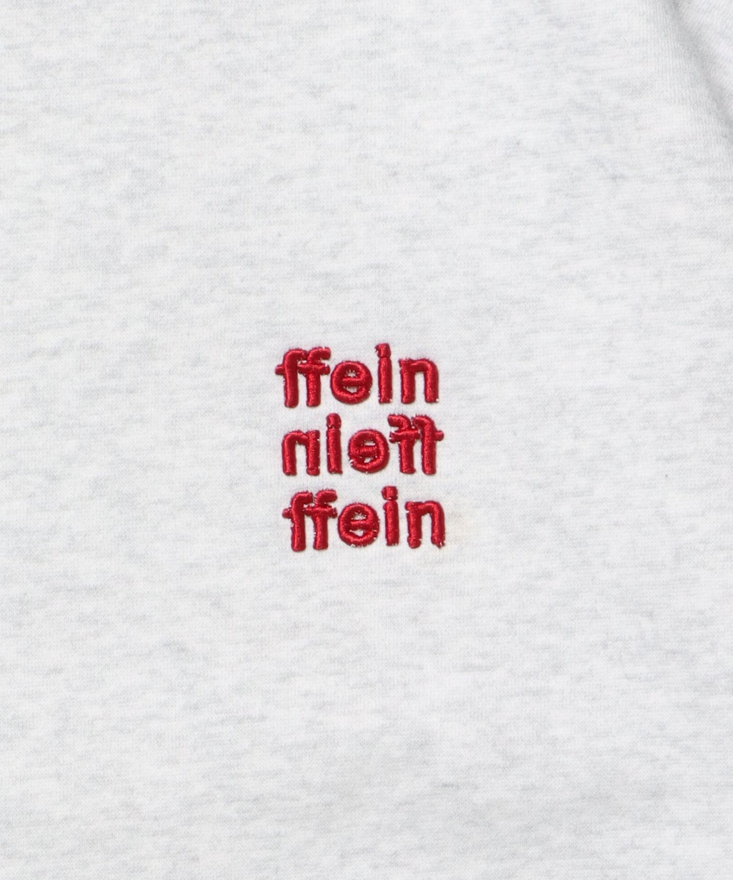 3段ワンポイントロゴスウェット / スウェット トレーナー ワンポイントロゴ 裏起毛 ユニセックス アッシュグレー