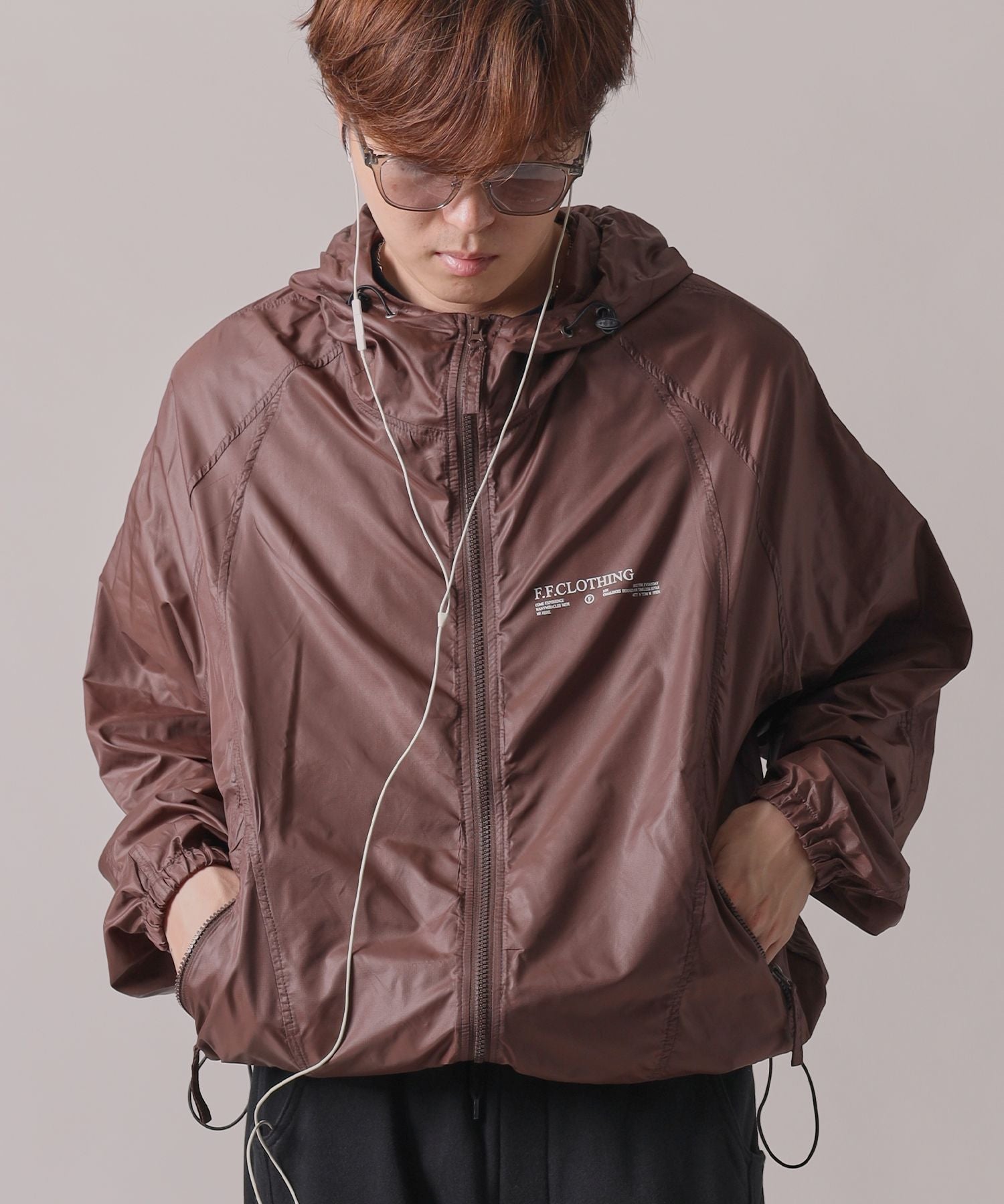 モデル:H178 Size:L:ブラウン